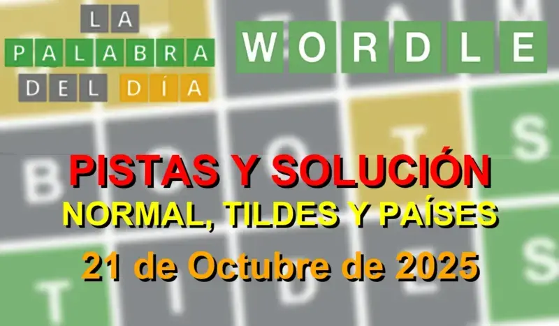Solución La palabra del día de 21 de Octubre de 2025