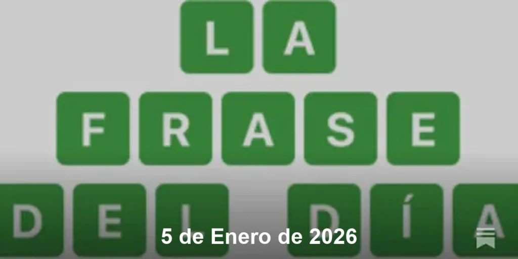Solución La Frase del Día #661 – 5 de Enero de 2026